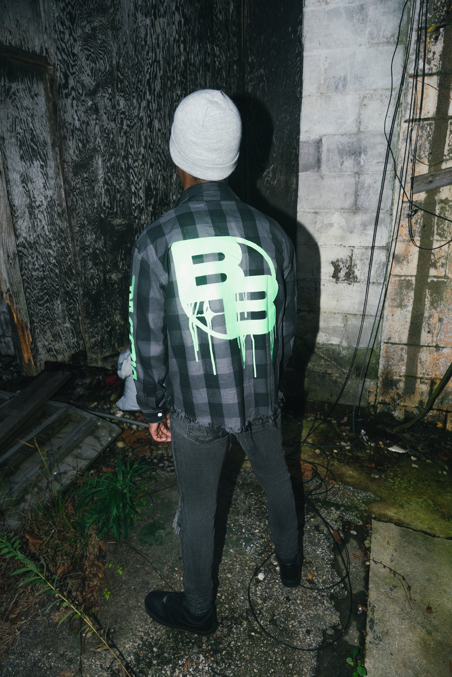“Bizarre Content” Flannel