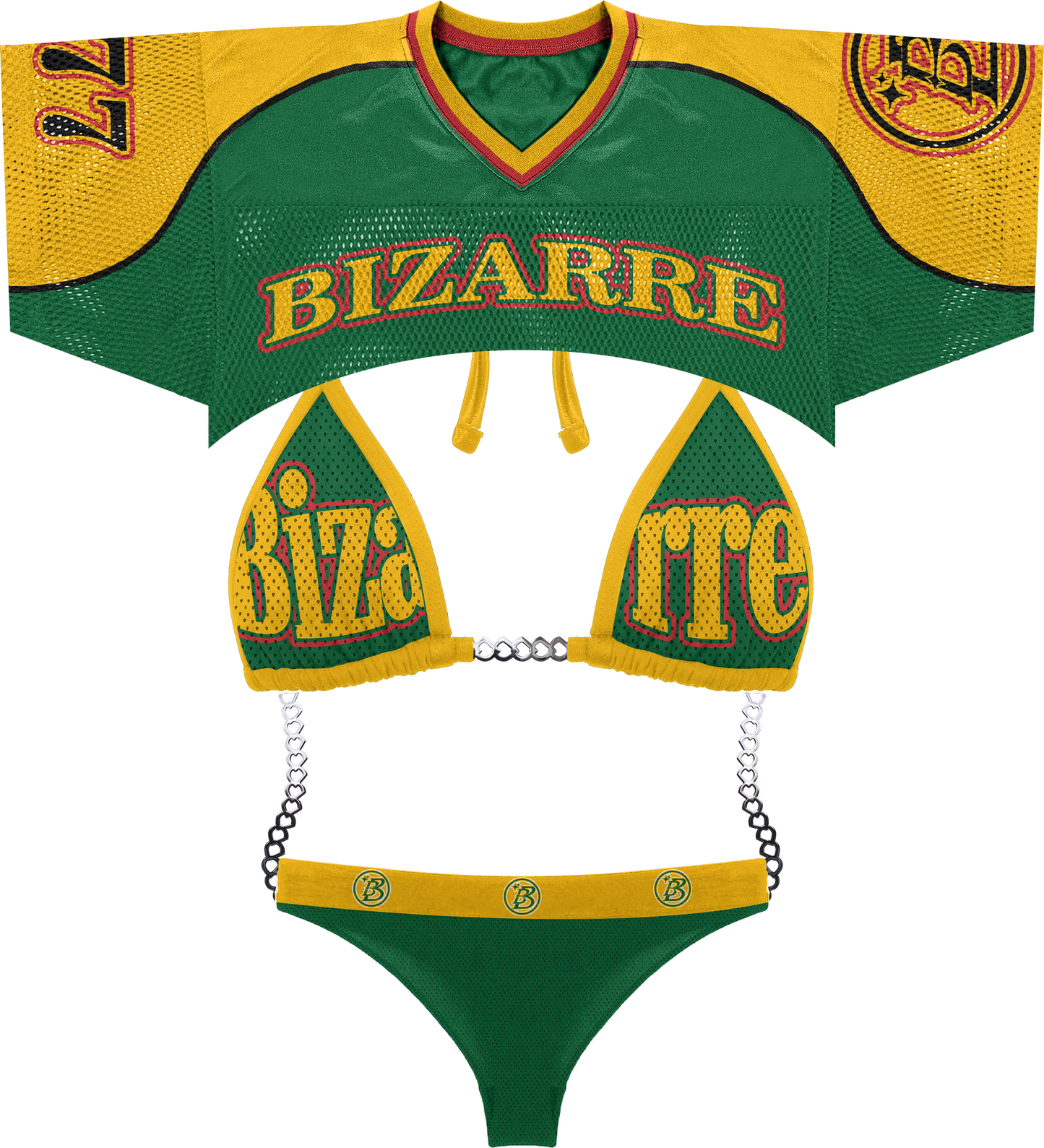 "Bizarre Bikini" Set